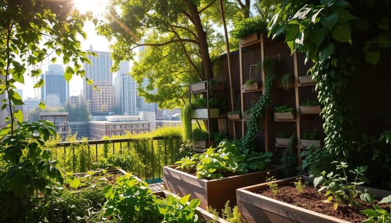 sustainable urban gardening techniques
