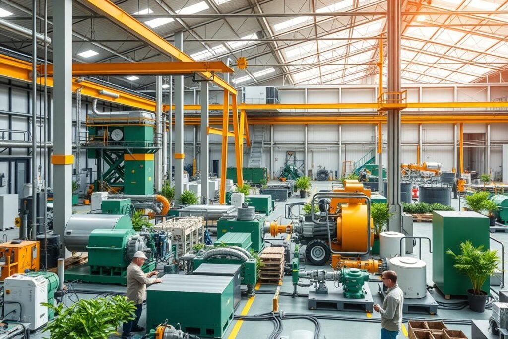 Sustainable business operations showing economic long-term benefits of sustainability