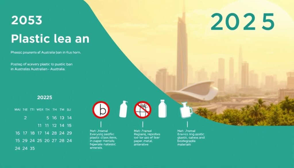 plastic ban australia2025 timeline