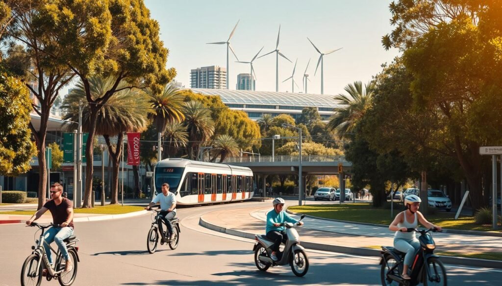 sustainable commuting options Australia