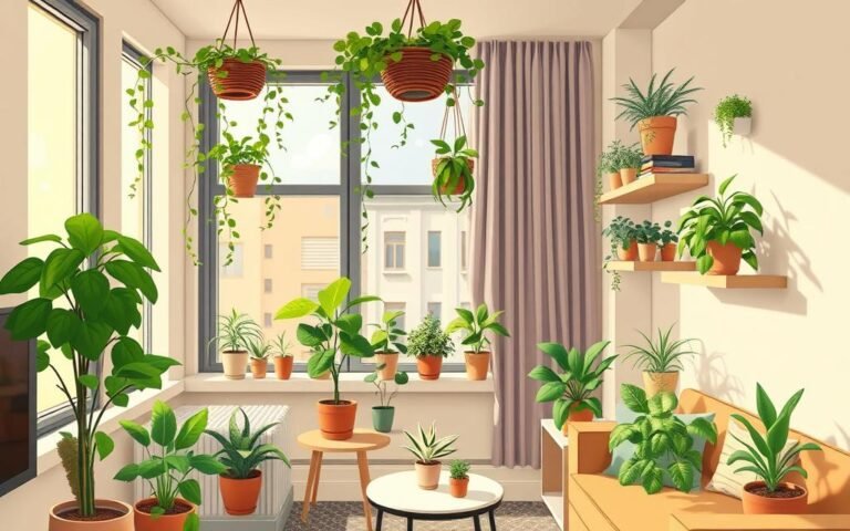 compact small space plants