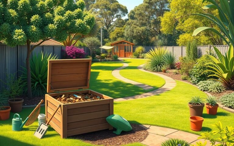 composting organic plant waste