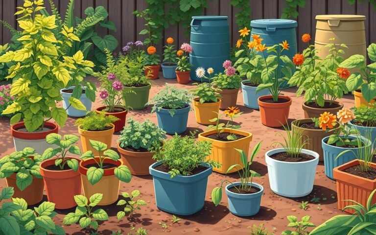 reuse plastic plant containers